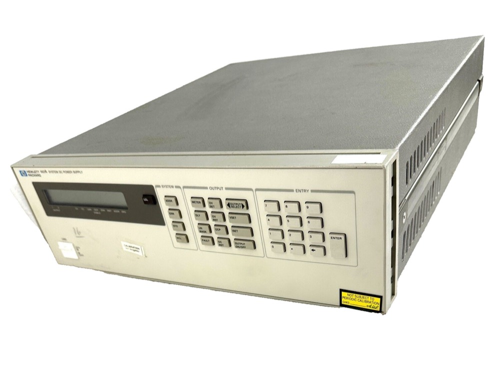 Блок питания HP 6621A System DC PSU OPT 700 750 OUTPUT 0-7V/0-10A 0-20V /0-4A 787 as-is — фото 1