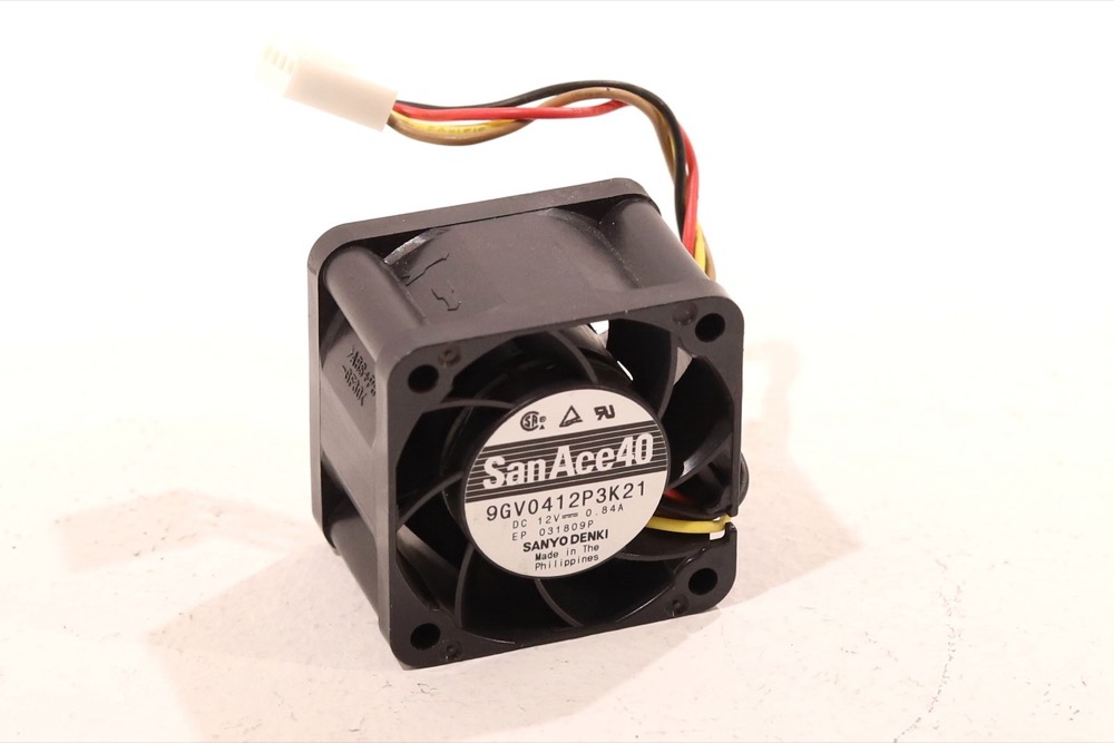 Вентилятор Sanyo Denki SanAce 40 12V 0.84A CPU Cooling Fan P/N: 9GV0412P3K21 Tested Working — фото 1