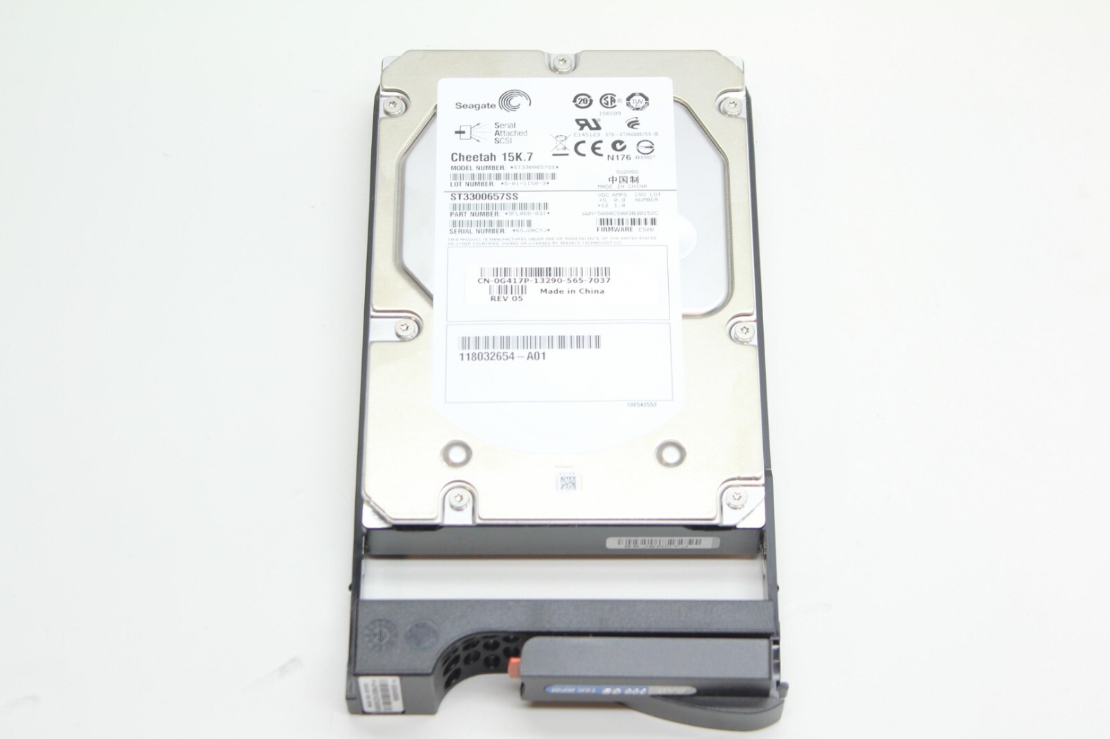 Жёсткий диск 005048956 EMC G417P 300gb 15k 3.5in 3Gb SAS HDD for AX 118032654-A01 — фото 1