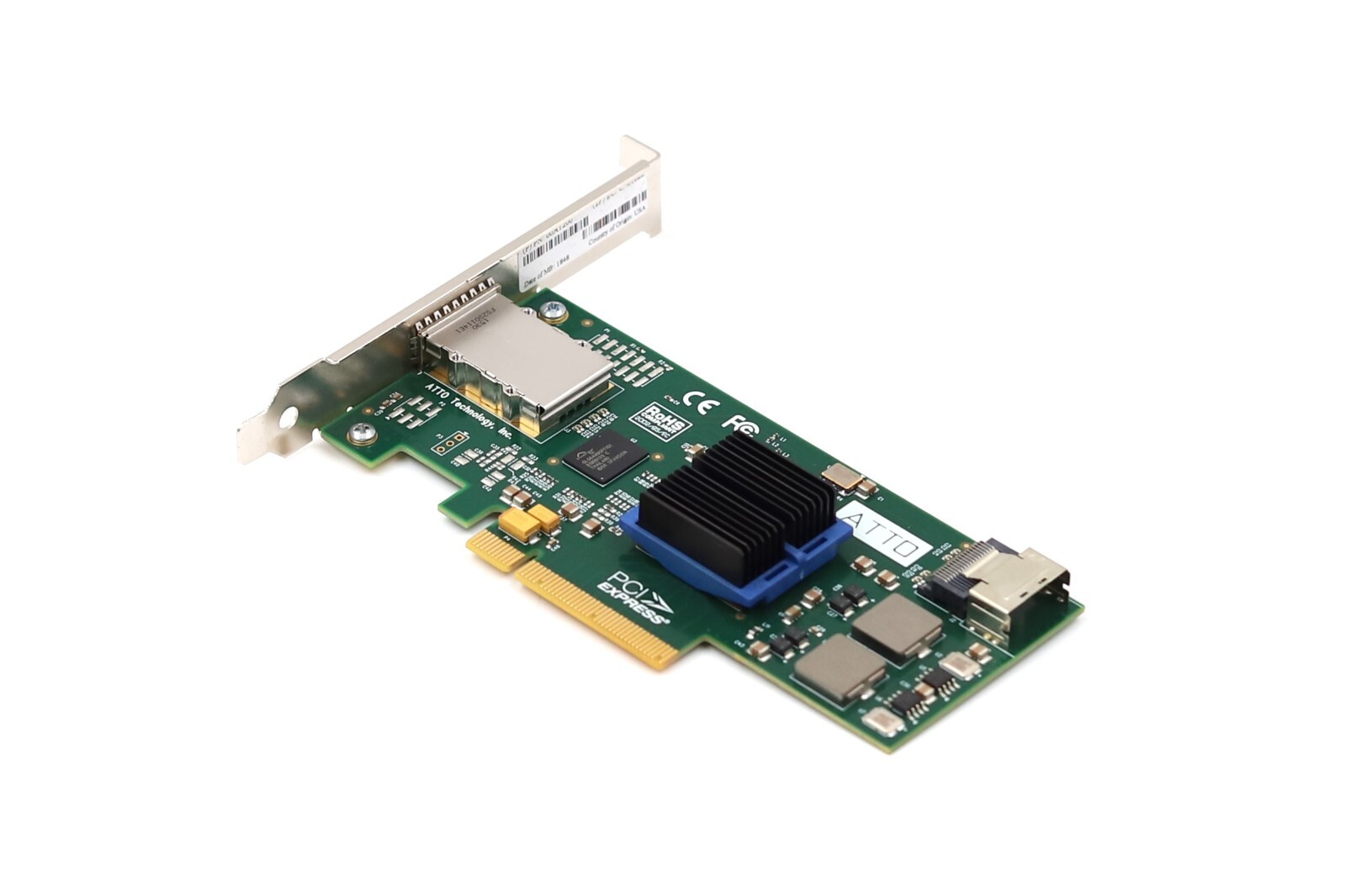 Адаптер ATTO 00AT200 B4/E1/E1 ATM C3-2(2) PCIe Host Bus Adapter P/N: 1-04841-01 Tested — фото 1