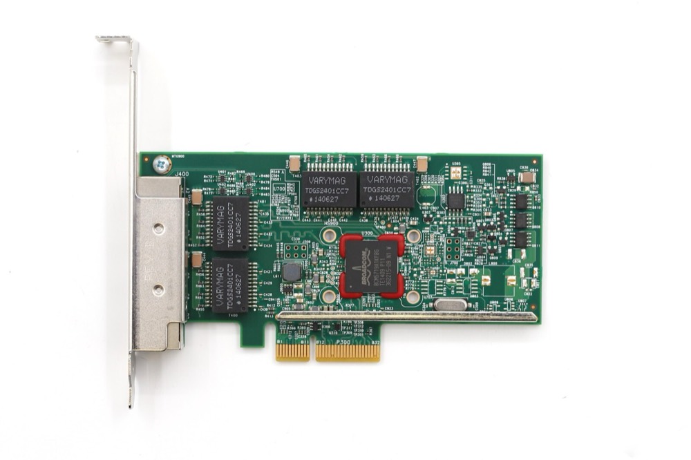Адаптер IBM Quad-Port Gigabit PCIe x4 Ethernet-TX Network Adapter P/N: 00E2872 Tested — фото 2