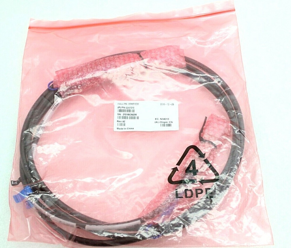 Трансивер 00KF030 Mellanox IBM Cable DAC 56GbE QSFP+ to QSFP+ Passive Copper 3m — фото 1
