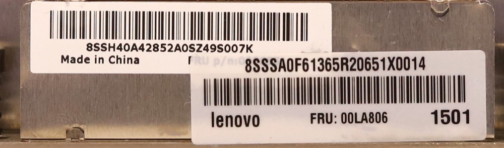 Радиатор Lenovo CPU Cooling Heatsink FRU P/N: 00LA806 Tested Working — фото 3