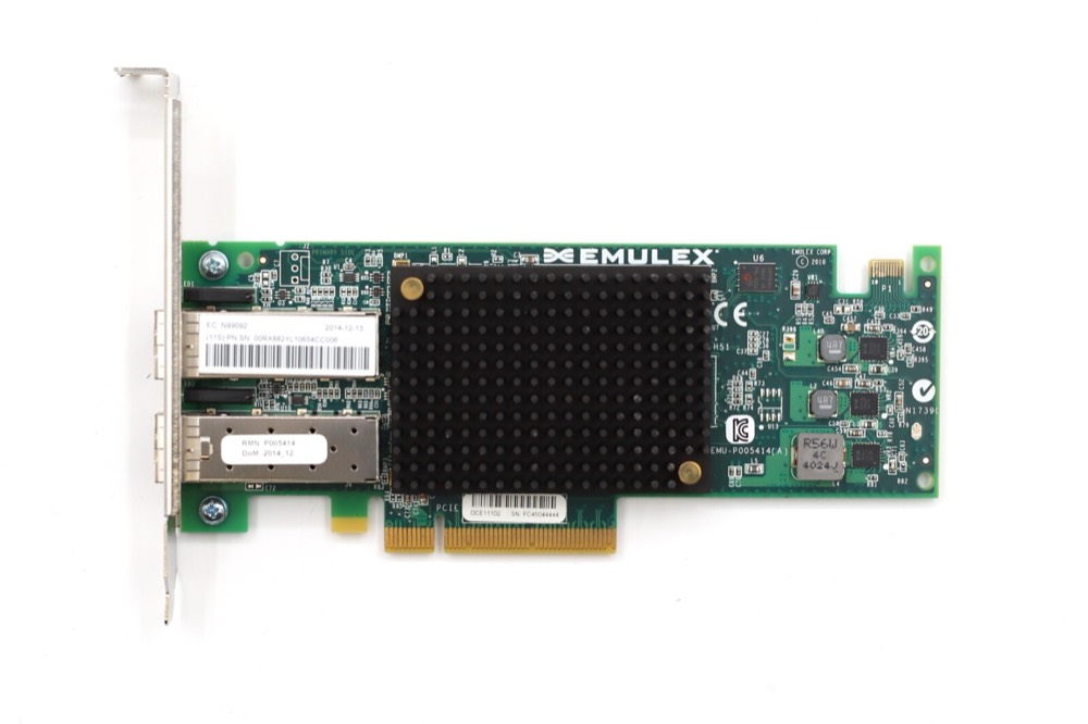 Трансивер Emulex Dual-Port SFP+ PCIe High Profile Ethernet Network Card P/N: 00RX882YL — фото 2