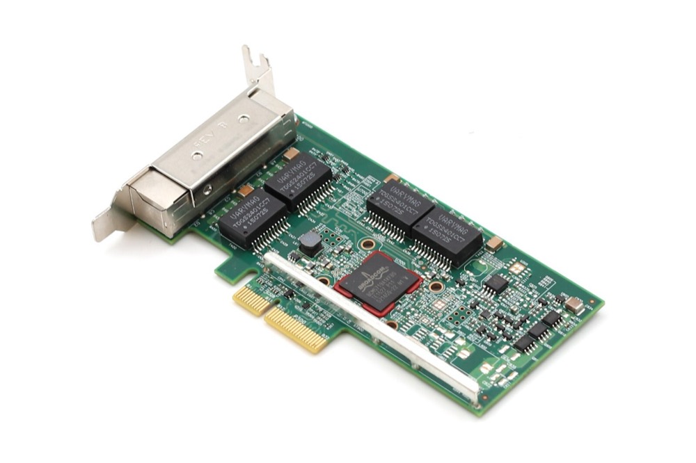 Адаптер IBM Quad-Port Gigabit PCIe x2 Network Adapter Card P/N: 00RX898 Tested Working — фото 1