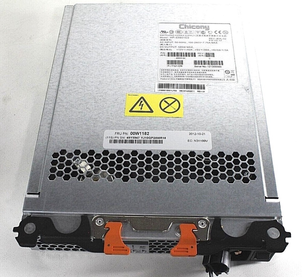 Блок питания IBM 585 Вт для DS3500/DS3512/EXP3500 (00W1182, HP-S5601E0) — фото 1