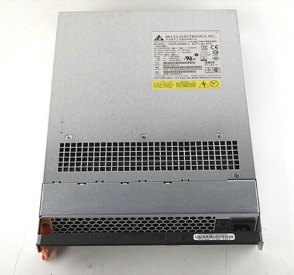 Блок питания 00WK807 IBM 800W Storwize V7000 Gen2 PSU R0636-F0061-01 — фото 1