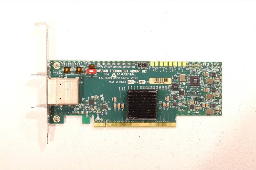 Плата Magma/Mission Technology Group PCIe x8/ x16 Host Card P/N: 01-08003-00 Tested — фото 3