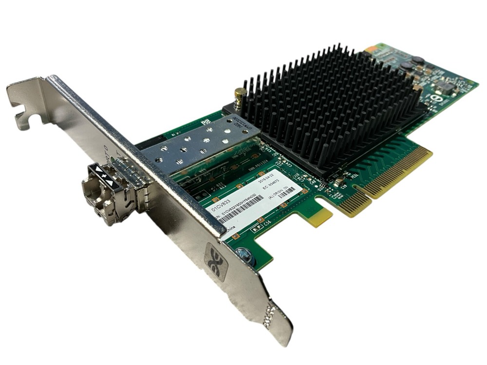 RAID/HBA-контроллер 01CV833 01CV832 LENOVO Emulex 16GB Gen6 Single-Port Fiber HBA (Full Height) — фото 1
