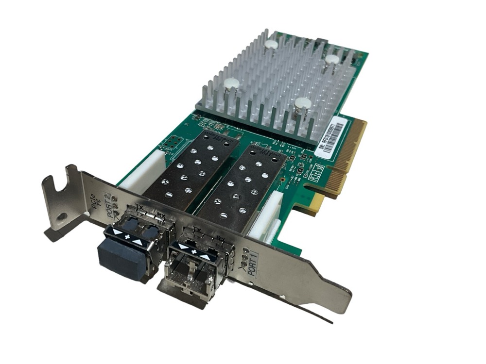 Трансивер Lenovo 01KR586 Qlogic QLE2692-LNV Dual Port 16Gb HBA LOW PROFILE WITH SFP'S — фото 1