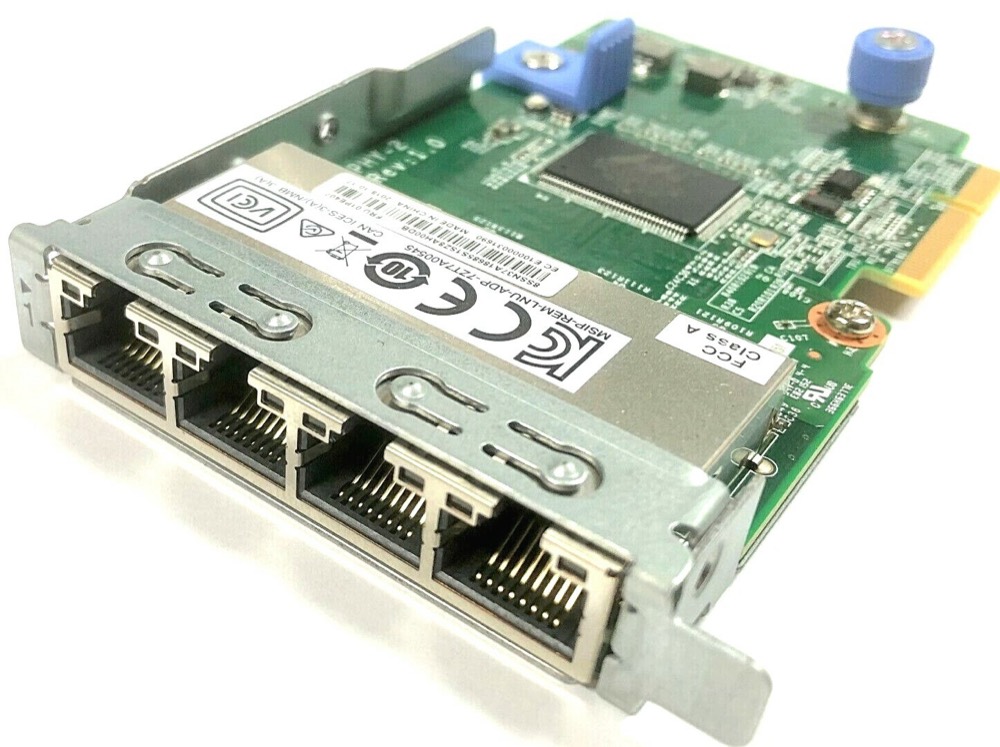 Адаптер 01PE407 Lenovo THINKSYSTEM 1GB 4-PORT RJ45 LOM ADAPTER — фото 1