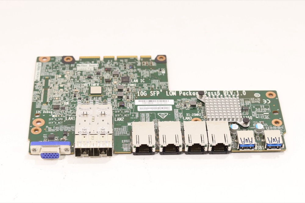 Бэкплейн Lenovo Input/Output Backplane Board FRU P/N: 02JJ070 Tested Working — фото 1
