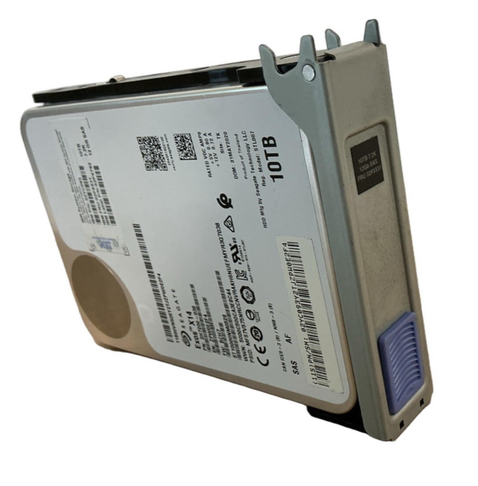 Жёсткий диск 02YC093 02PX531 ST10000NM0528 10TB 12G SAS 7.2K NL LFF 512e V5030E HDD W/ TRAY — фото 1