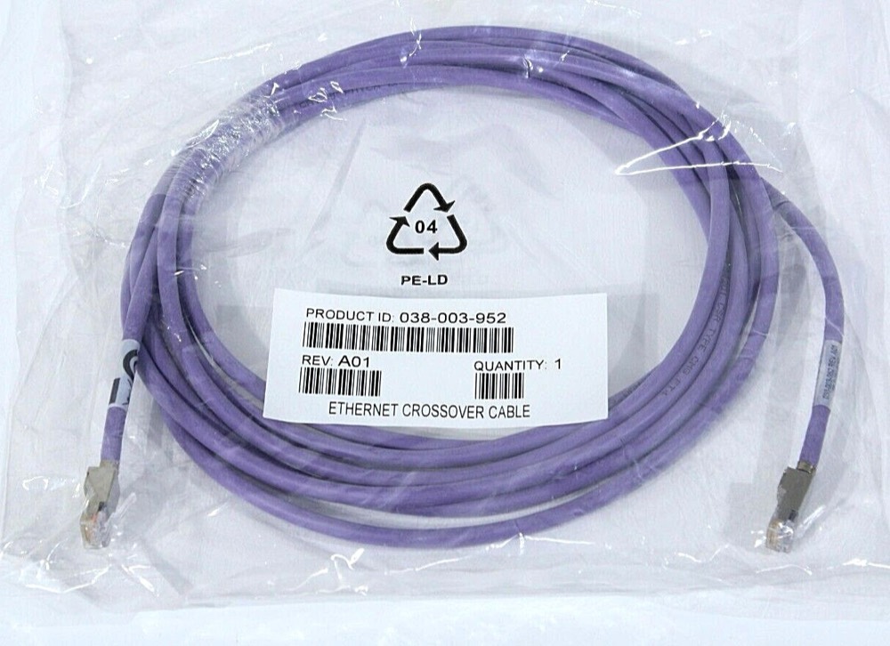 Кабель 038-003-952 EMC ETHERNET CROSSOVER CABLE, 156 INCH PURPLE — фото 1