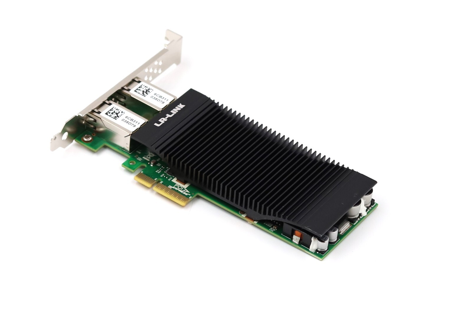 Плата Dell Dual-Port Gigabit PoE+ PCIe x4 Vision Frame Grabber Card Dell P/N: 0486DX — фото 1