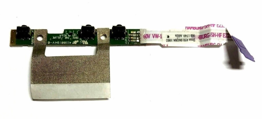 Кабель 0501F DELL Power Button Cable Inspiron 11 3168 3169 3179 P25T 450.06Q04.1002 — фото 1
