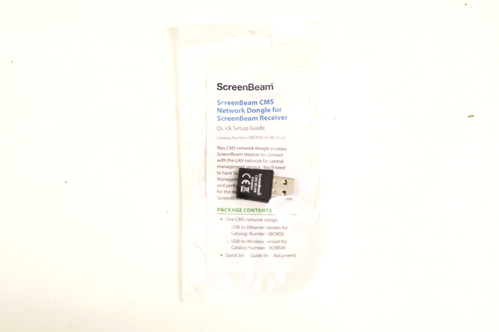 Компонент Screenbeam CMS WLAN Network Dongle For Receiver P/N: 0530-0799-000 — фото 1