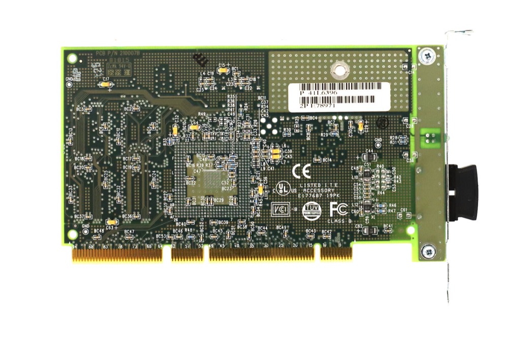 Адаптер IBM Single-Port Gigabit PCI-X Fiber Ethernet-SX Adapter Card FRU P/N: 07L8918 — фото 3