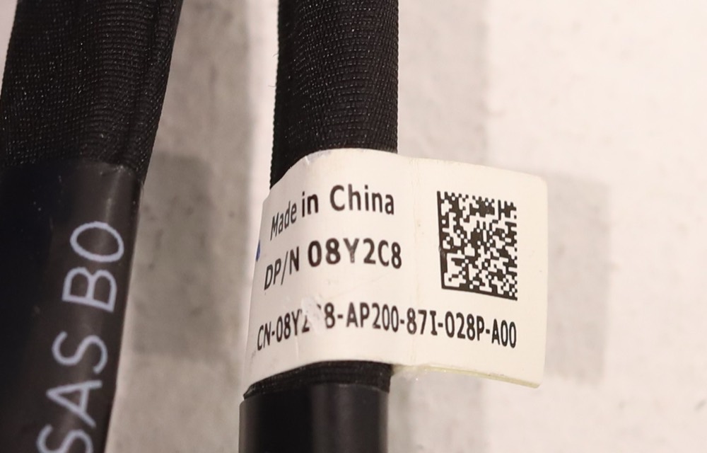 RAID/HBA-контроллер Dell Internal Mini Mono RAID Controller To Backplane SAS Cable Dell P/N: 08Y2C8 — фото 2