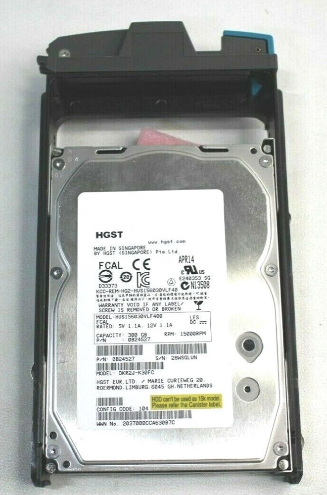 Жёсткий диск 0B24527 DKR2J-K30FC HUS156030VLF400 Hitachi 300GB 15K RPM FC, USP-V HDD — фото 1