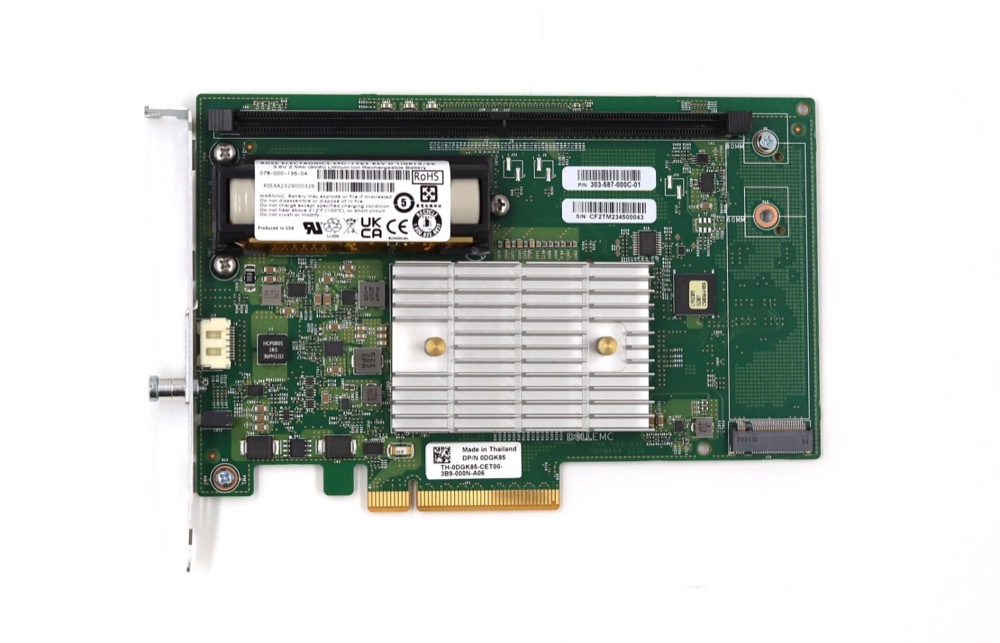 Плата Dell Calypso I/O PCIe Controller Card Dell P/N: 0DGK85 Tested Working — фото 2