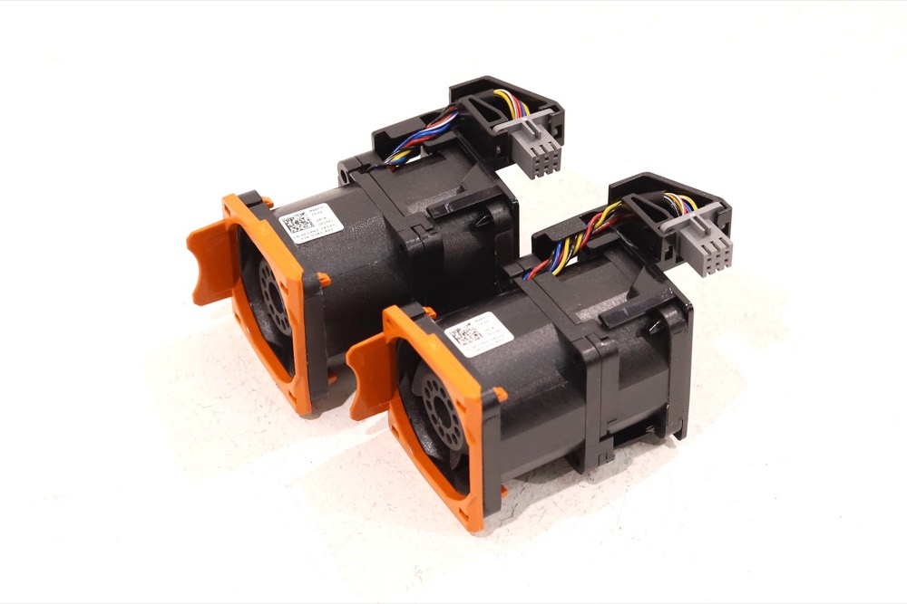 Модуль вентиляторов Lot Of 2 Dell PowerEdge 12V Server System Cooling Fan Module Dell P/N: 0F1YN7 — фото 1