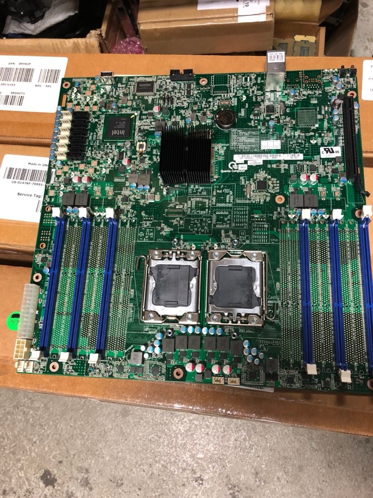 Материнская плата DELL FVGFD 0FVGFD DA0F02MB8C0 QUANTA MOTHERBOARD NUC-WC/SF — фото 1