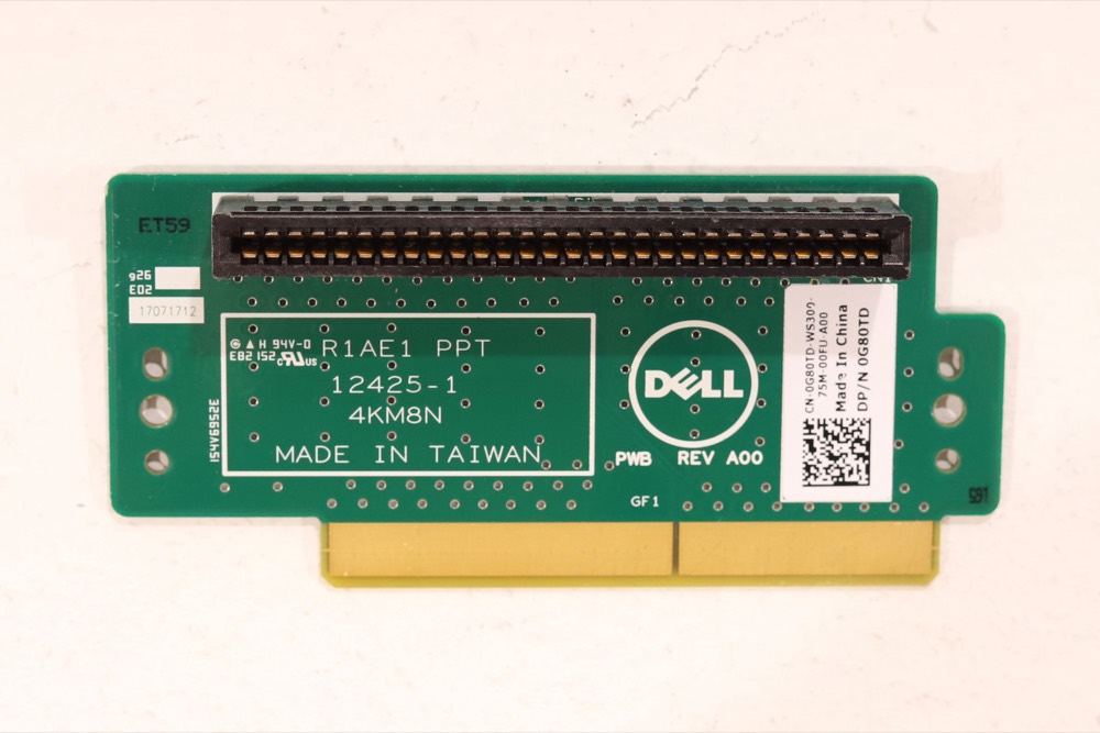 Плата Dell PowerEdge VRTX I/O Power Interface Board Dell P/N: 0G80TD Tested Working — фото 2