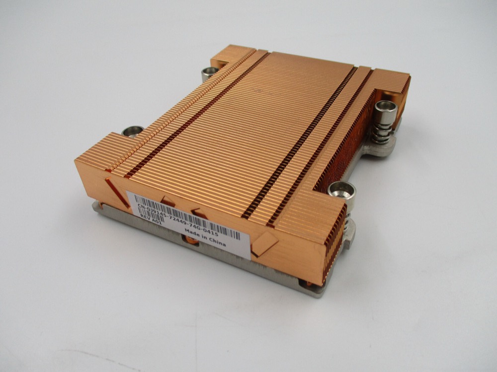 Радиатор Dell PowerEdge 860 Copper CPU Processor Heatsink P/N: 0J9145 Tested — фото 2