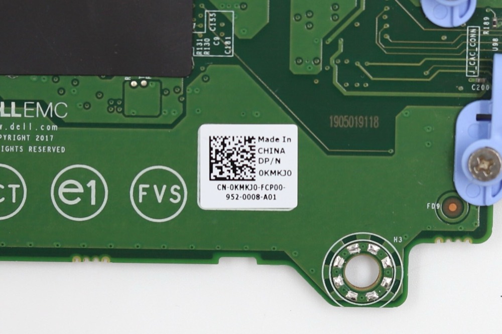 Сервер Dell PowerEdge XR2 VGA USB Front I/O Panel Dell P/N: 0KMKJ0 Tested Working — фото 3