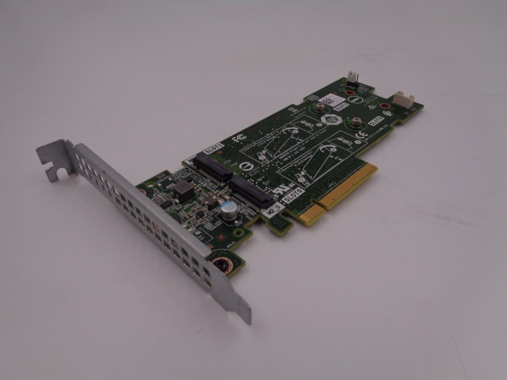 SSD-накопитель Dell Boss 2x M.2 SSD PCIe Network Adapter Dell P/N: 0M7W47 Tested Working — фото 1