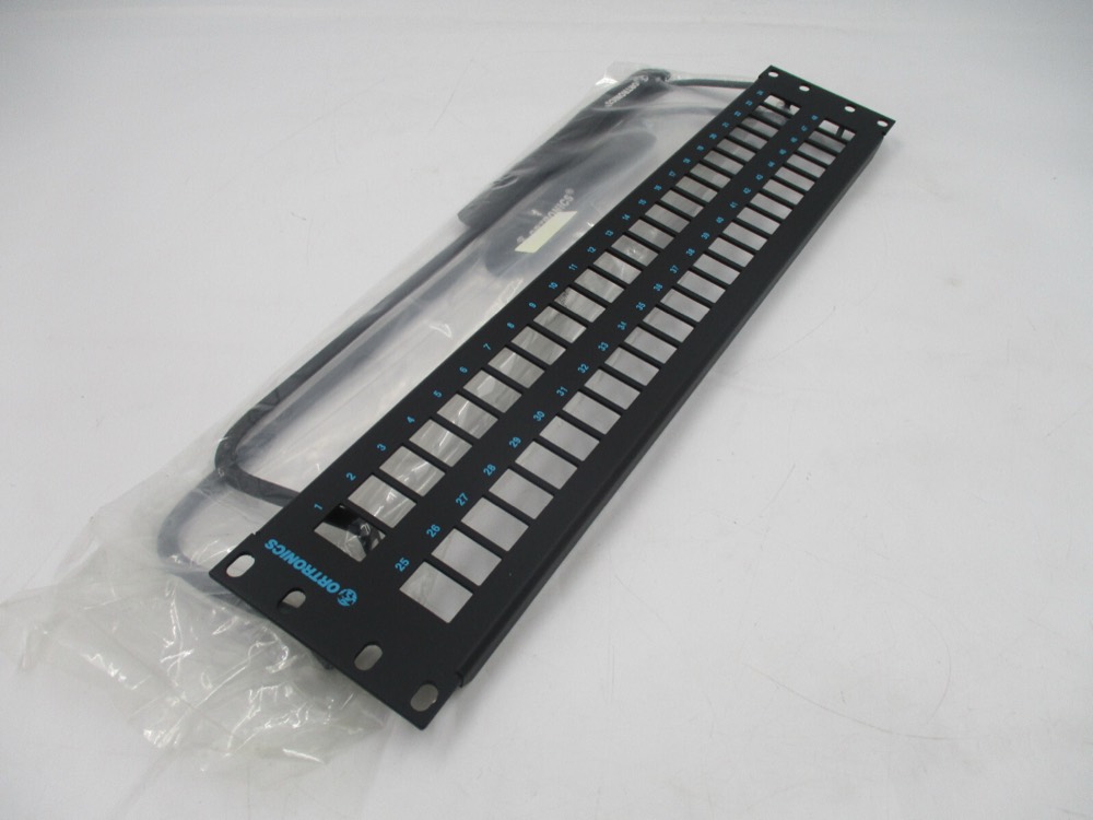 Корпусная деталь Ortronics 0R-PHDPJU48 48-Port PJ Panel Kit Flat Unloaded 2RU 19x3.5 HD Tested — фото 1