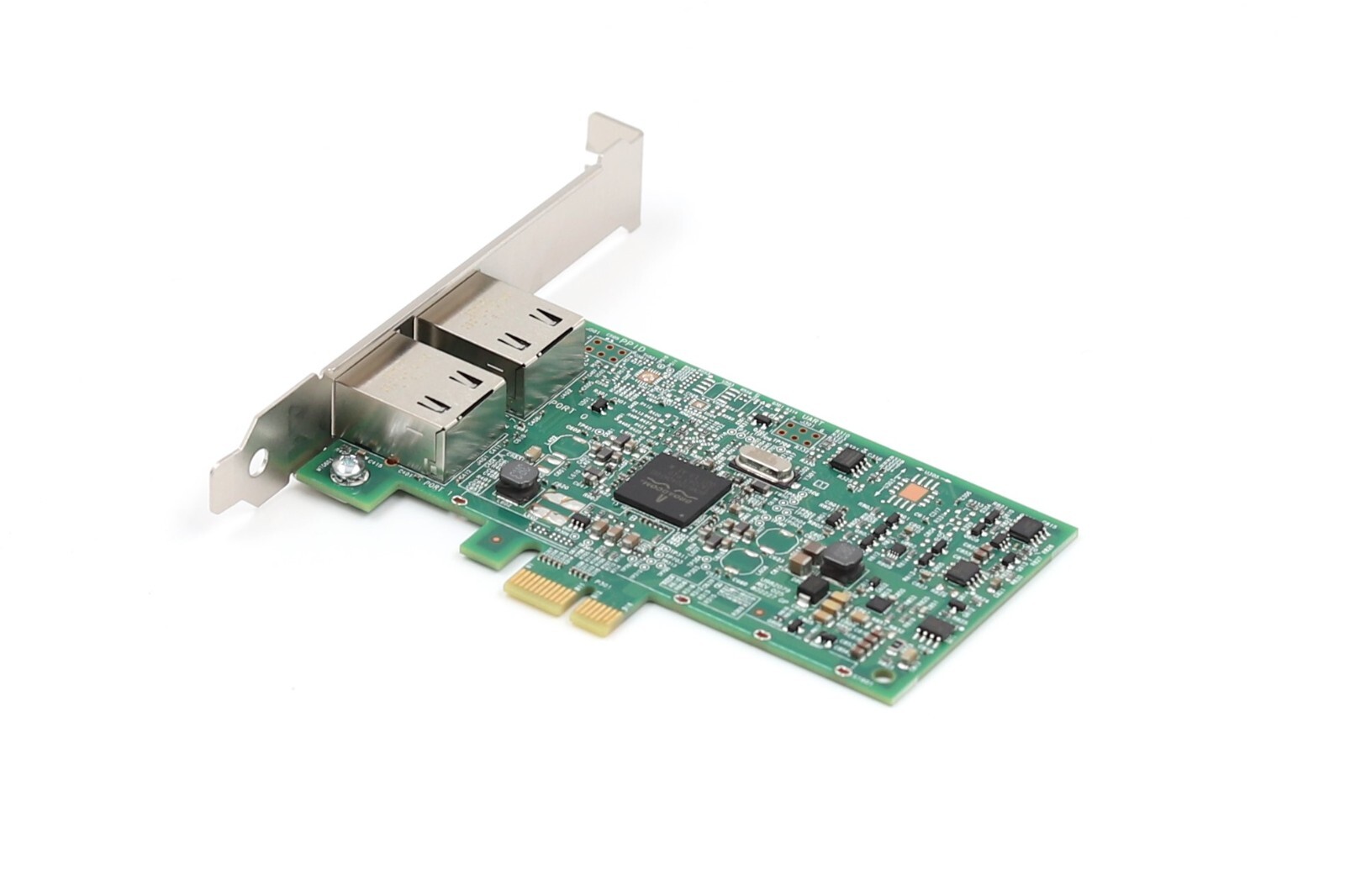 Сетевая карта Dell Dual-Port Ethernet PCIe Ethernet Network Card Dell P/N: 0WCCH9 Tested — фото 1