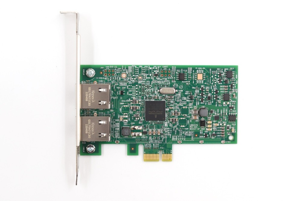 Сетевая карта Dell Dual-Port Ethernet PCIe Ethernet Network Card Dell P/N: 0WCCH9 Tested — фото 2