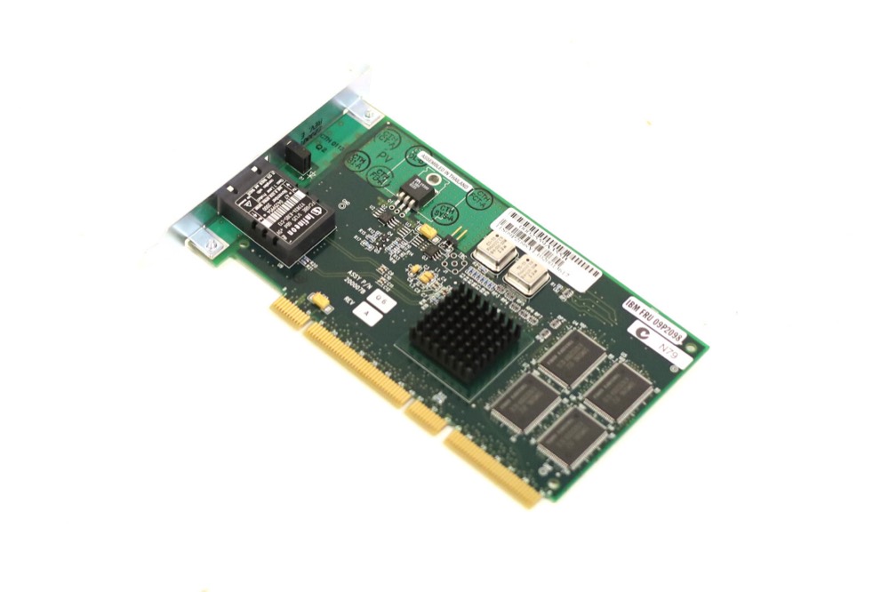 Сетевая карта IBM 1/1.25GBD Fibre Channel PCI Ethernet-SX Network Card FRU P/N: 09P2098 Tested — фото 1