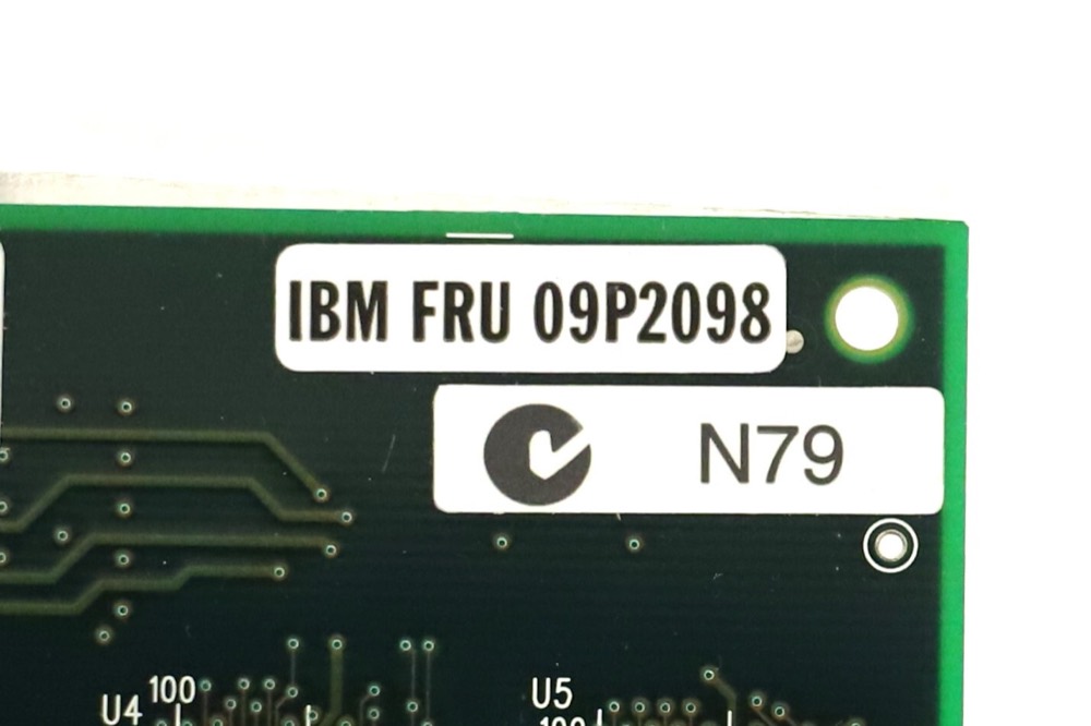 Сетевая карта IBM 1/1.25GBD Fibre Channel PCI Ethernet-SX Network Card FRU P/N: 09P2098 Tested — фото 2