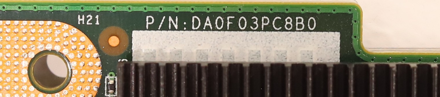Трансивер Quanta 1-Port 10GbE SFP+ PCIe x8 Mezzanine Network Adapter P/N: DA0F03PC8B0 — фото 3
