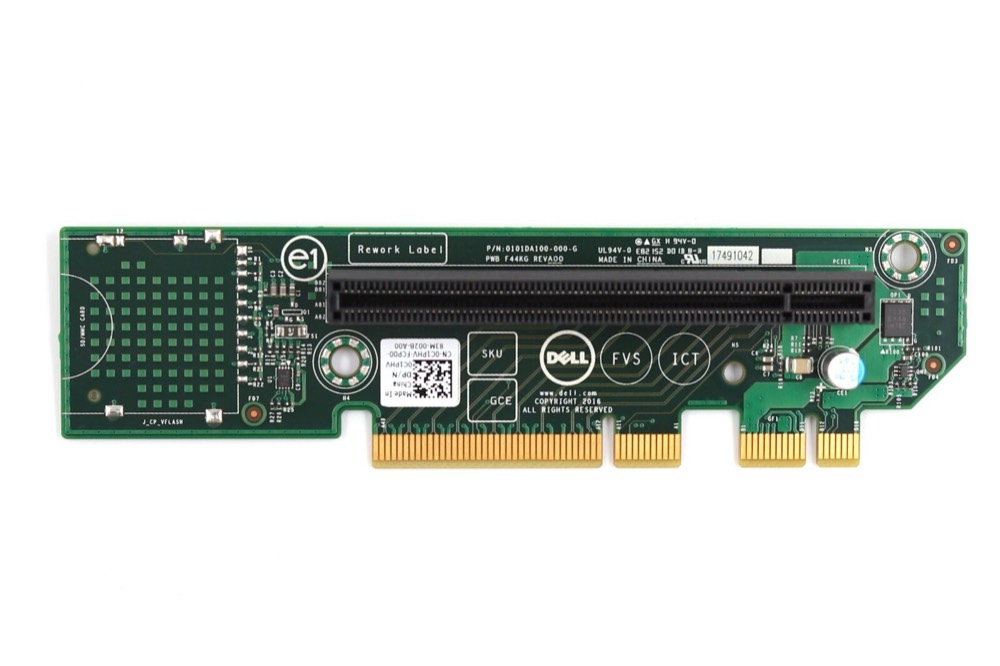 Райзер Dell PCIe левый, 1 слот (0C1PHV) — фото 2
