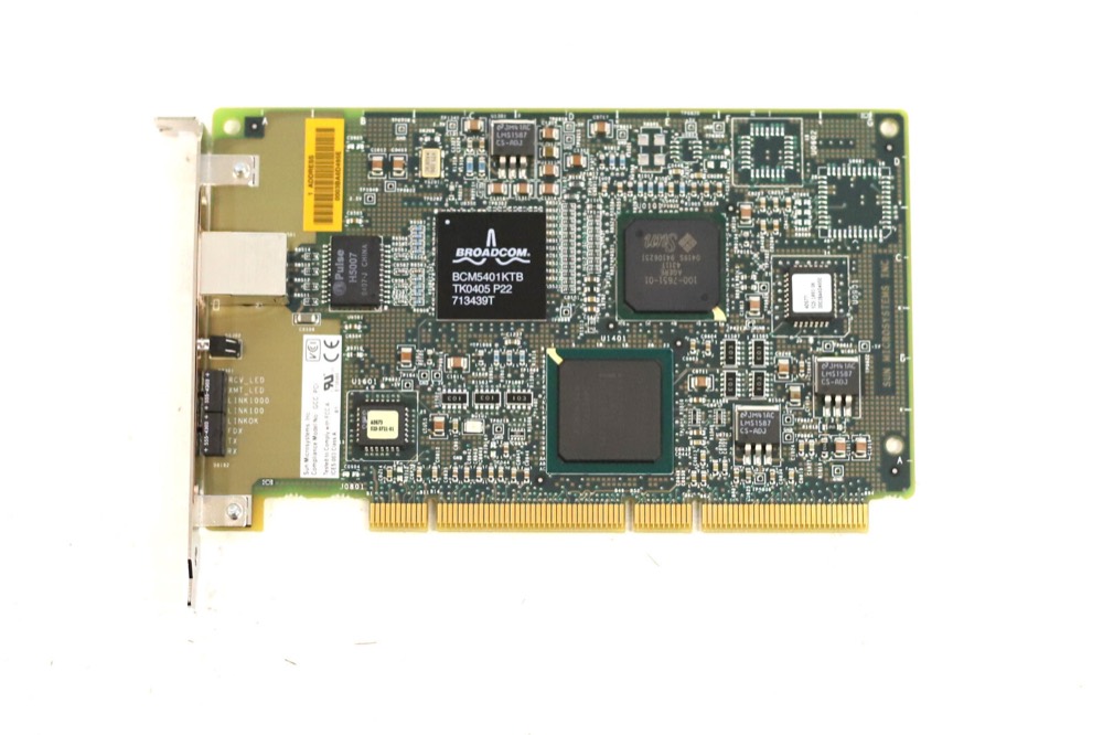 Сетевая карта Sun Microsystems 10/100/1000 GigaSwift PCI-X Network Card P/N: 501-5902 Open Box — фото 2