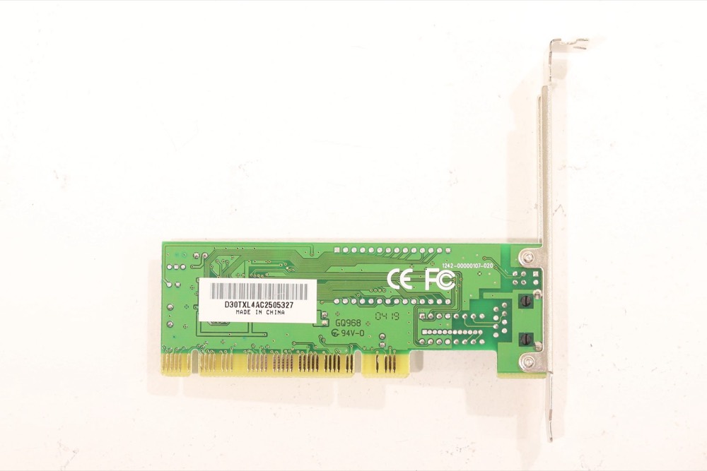 Линейная плата Realtek 10/100Mbps PCI-Express Network Interface Card P/N: 1242-00000107-020 — фото 3