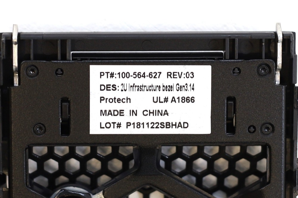 Запчасть ноутбука EMC PowerMax Gen 3 2U Server Front Bezel P/N: 100-564-627 Tested Working — фото 3