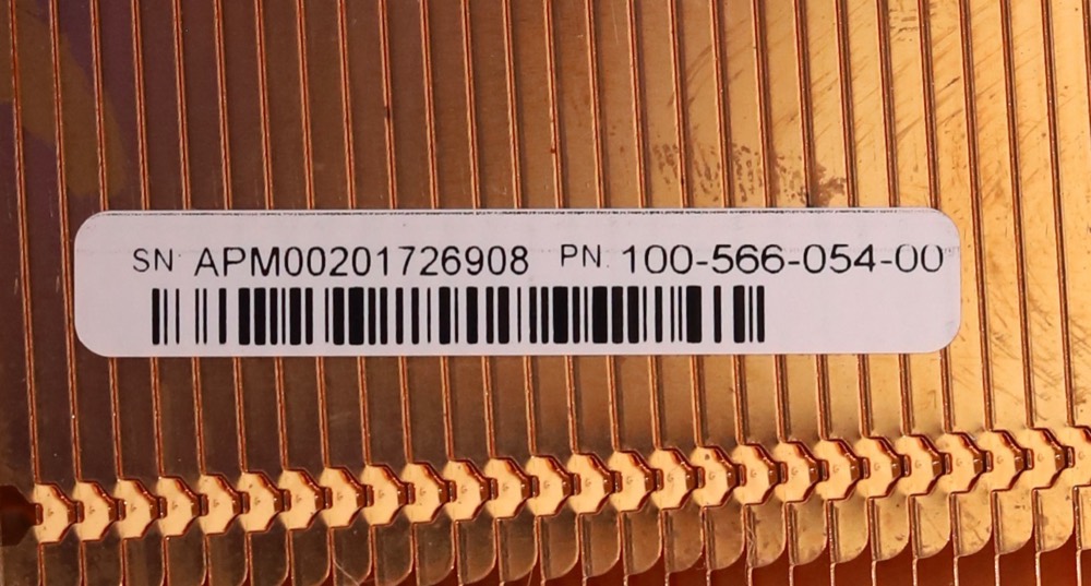 Радиатор Dell EMC CPU Cooling Heatsink P/N: 100-566-054-00 Tested Working — фото 3