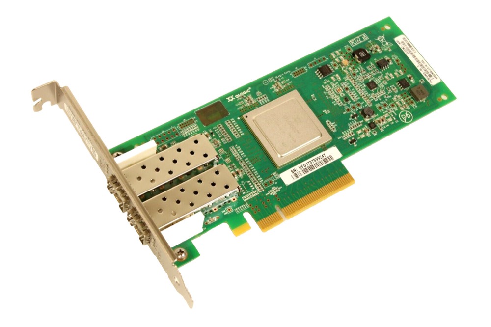 RAID/HBA-контроллер 105-001-184 Dell PX2810403-85 Dual Port 8GB FC PCI-E HBA Full Height Bracket — фото 1