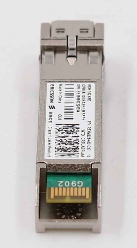 Трансивер Ericsson CPRI & 10BASE-LR SFP+ Transceiver Module P/N: RTXM228-402-C27 — фото 2