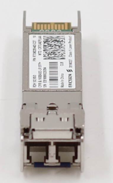 Трансивер Ericsson CPRI & 10BASE-LR SFP+ Transceiver Module P/N: RTXM228-402-C27 — фото 3