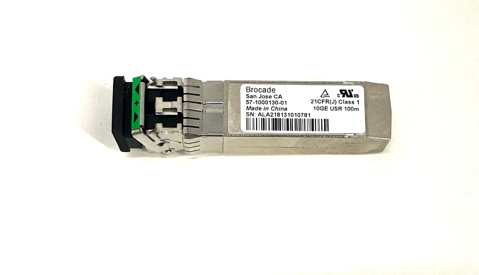 Трансивер Brocade 10G-SFPP-USR 10GE USR optic (57-1000130-01) — фото 1