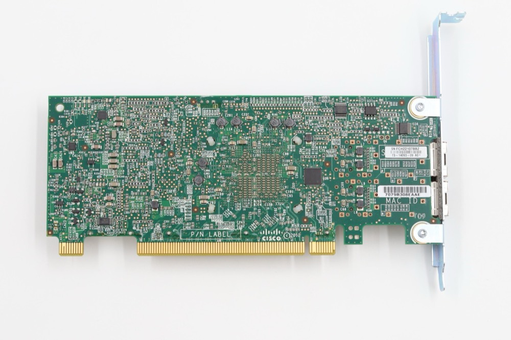 Сетевой адаптер Cisco 2 порта SFP+ 10 Гбит/с PCIe (UCSC-PCIE-CSC-02) — фото 2