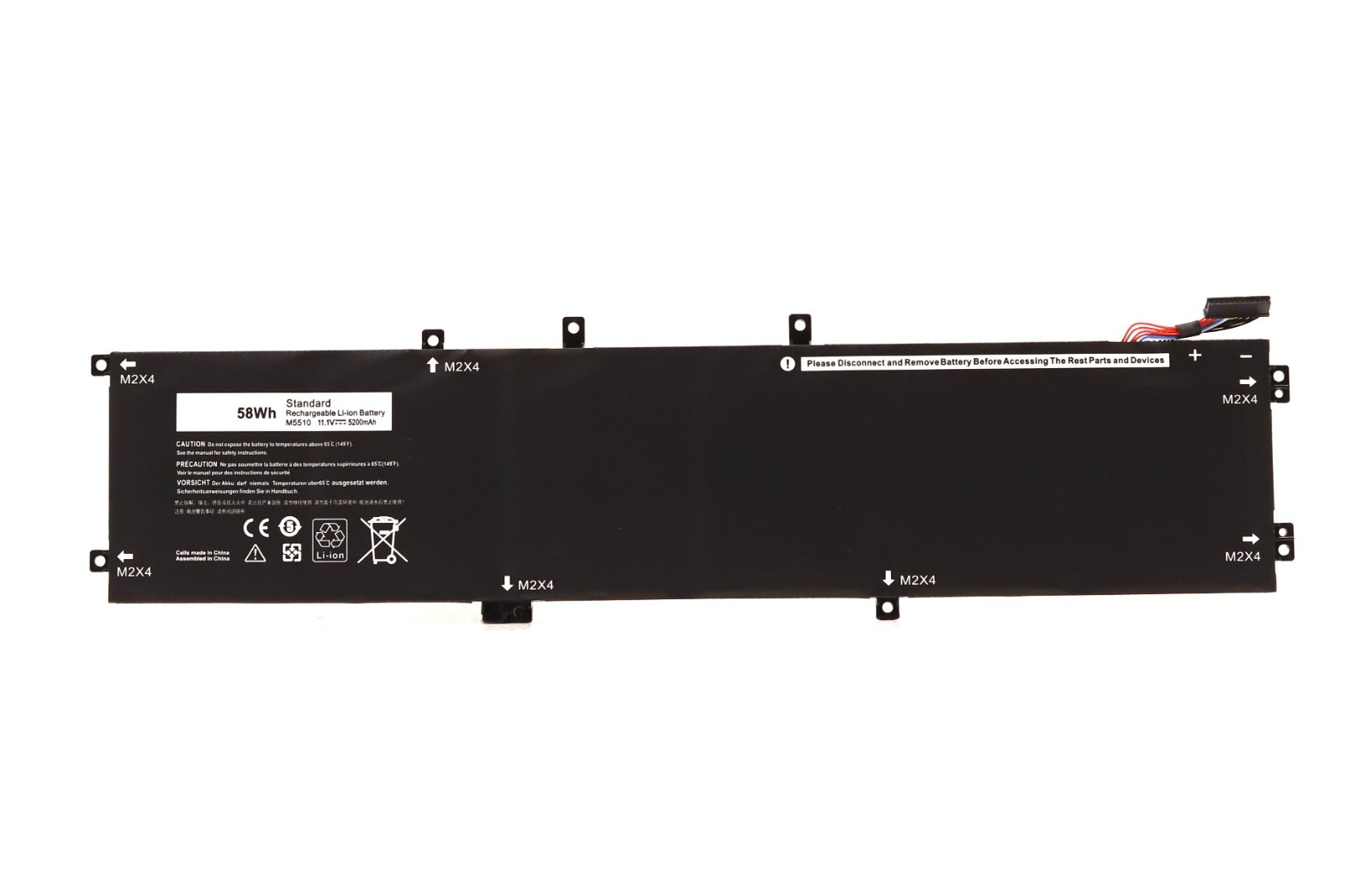 Батарея Dell 11.4V 97Wh 5200mAh Li-ion Battery For Precision/XPS DP/N: 06GTPY (Open Box) — фото 3