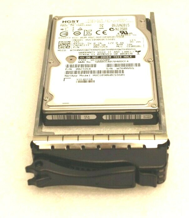 Жёсткий диск NETAPP 111-01116 HGST HUC101860CSS201 600GB 10K SAS 2.5 HDD HDD W/tray 0B27264 — фото 1