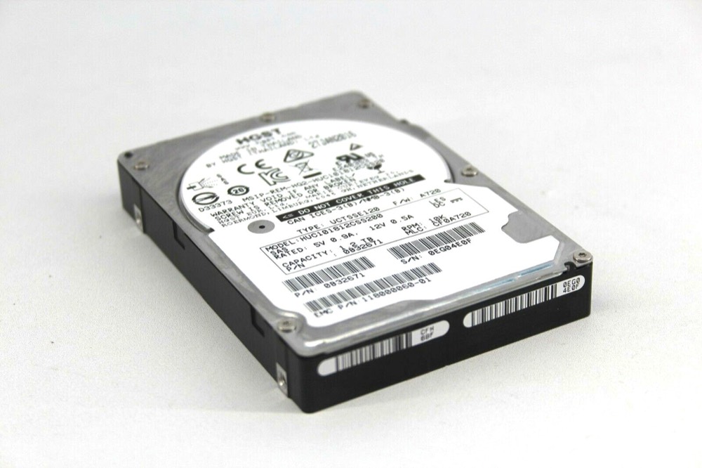 Накопитель EMC 118000060-01 1.2TB 2.5" SAS 12Gb/s 128MB 10.5k 0B32671 HUC101812CSS200 HGST — фото 1
